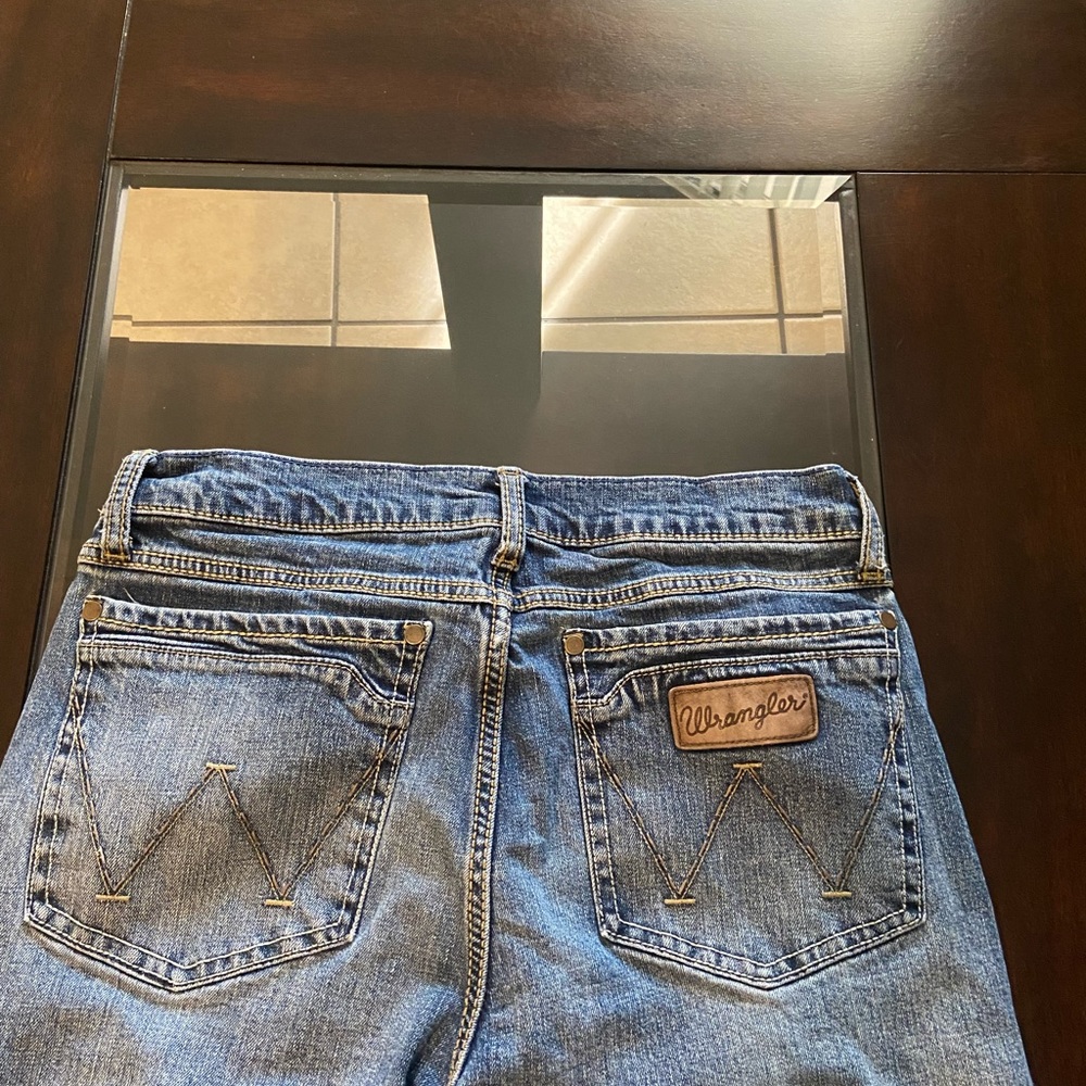 Wrangler retro slim boot cut jeans size 30 X 36